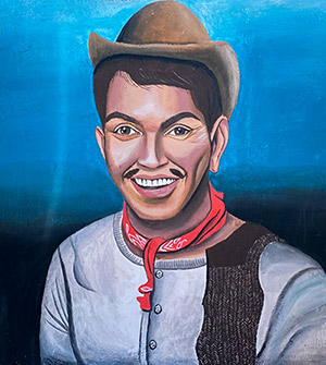 Pintura de Cantinflas